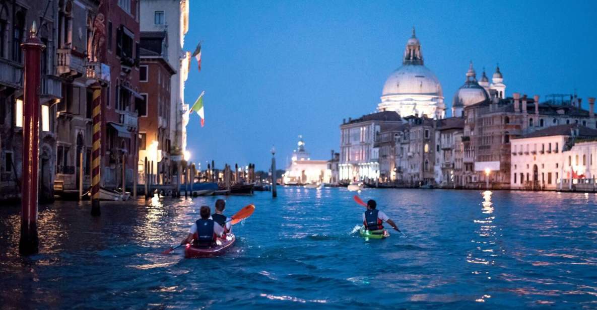 2hr Night Kayak Tour in Venice: premium tour with sunset - Key points worth knowing before you go