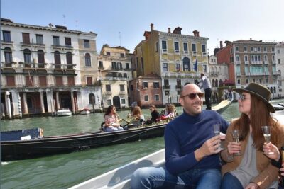 A Venetian Aperitif on The Lagoon - The aperitivo setup: Prosecco, local beers, chips, and time to relax