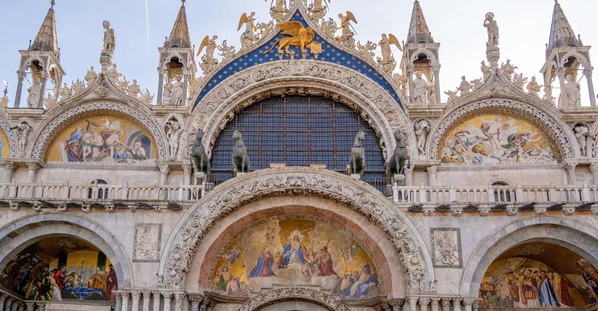 Basilica and Doge's Palace tour with Lunch & Murano - St. Mark’s Basilica: Mosaics, Terrace, and Skip-the-Line Entry