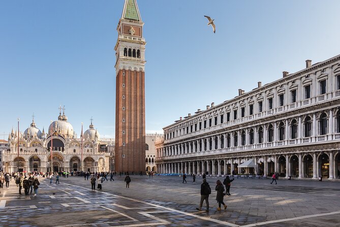 Bell Tower Priority Entry & Rialto Bridge Walking Tour of Venice - San Marco’s backstreets: from Scala Contarini del Bovolo to quiet campi