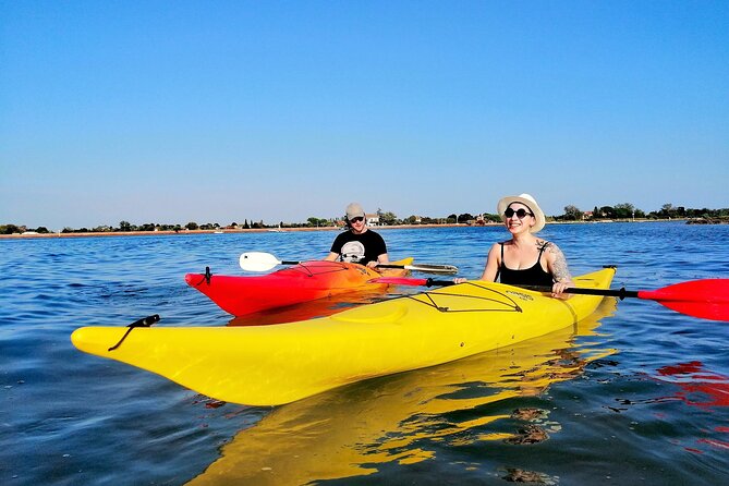 Burano Kayak Eco-Tour Through the Venetian Lagoon - Stop 1: Burano from the lagoon side