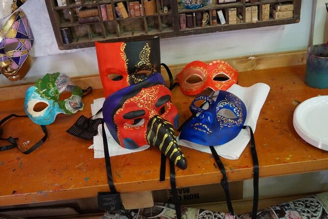 Carnival Mask Decoration Class at Casanova's Prisons - Chocolate and the small touches that make it feel Venetian