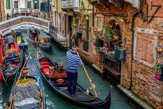 Enchanting Venice: City Walk & Majestic Gondola Ride! - Rialto Bridge views and a slow look at canal power