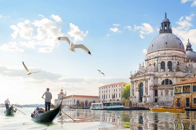 Enchanting Venice: City Walk & Majestic Gondola Ride! - Teatro La Fenice background and Ponte de le Ostreghe