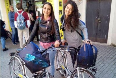 Full Day Venice Bike Rental - From Via Perasto to your wheels: what the start feels like