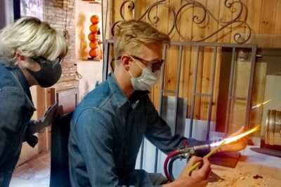 Glass Lampwork Workshop and Walking in Murano - Palazzo Barovier&Toso: seeing glass as craft and as business