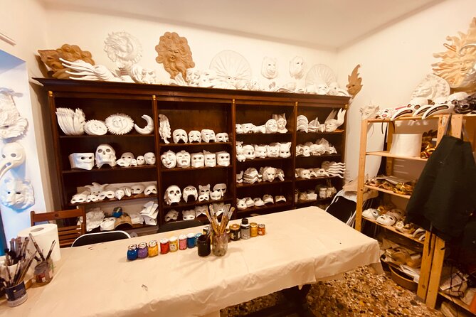 Mask Workshop - Paint Your Own Venetian Mask in Venice, Italy - Gold and Silver Finishing: The Detail Step That Sells the Look