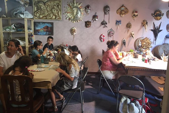 Mask Workshop - Paint Your Own Venetian Mask in Venice, Italy - Where You Meet: Campo San Tomà and Timing Inside the Day