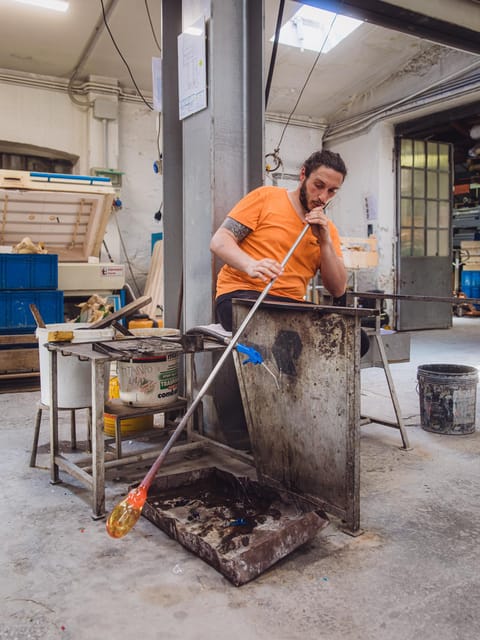 Murano: Glassblowing Workshop for Beginners - The First Phase: Live Demo, Then Controlled Practice