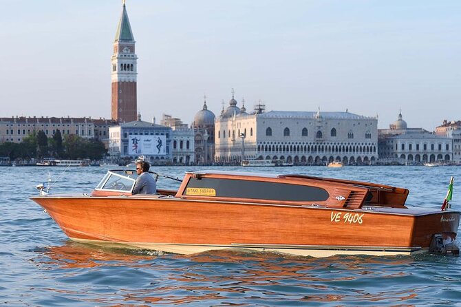 Private Departure Transfer: Water Taxi Transfer from Venice City to Cruise Terminal - From Hotel Dock to Piazzale Roma: The Water Taxi Leg