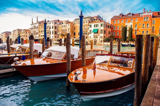 Private Venice 2 hrs Tour: Boat & Walking Tour with food tasting - The boat experience: comfort, covered sections, and the route flow