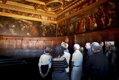 Skip the line Doge's Palace Guided Walking Tour in Venice - Stop 2: Golden Staircase and the halls of the Doge