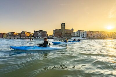 Sunset Kayak Tour in Venice: Discovering the City’s Canals - Paddling instruction and double kayaks: learning without feeling clumsy