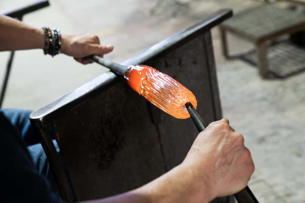 travel through time in Murano with a historic Venetian boat - Murano glassblowing: watching tradition in real time