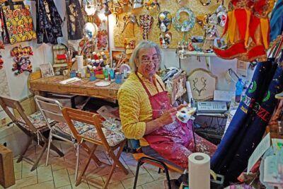 Venetian Carnival Mask Making Class in Venice, Italy - The Master Artisan and the Papier-Mâché Mask Tradition