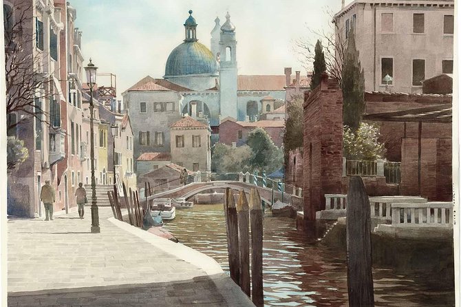 Venetian Watercolors Painting Workshop at the Historic Art Circle - Meeting Near the Doge Palace, Then Finding a Quieter Venice