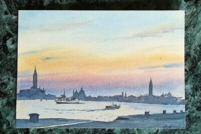 Venetian Watercolors Painting Workshop at the Historic Art Circle - Nicola: A Working Venetian Artist Teaching Real Techniques