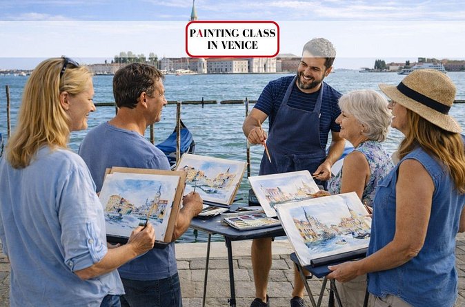 Venetian Watercolors Painting Workshop at the Historic Art Circle - Value for $27.03: What You Get Beyond a Souvenir Photo