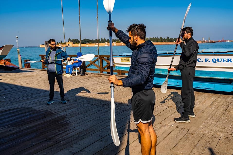 Venice Beginner's Kayak Tour in the Medieval Arsenal - What you should bring and how to think about the gear you don’t get