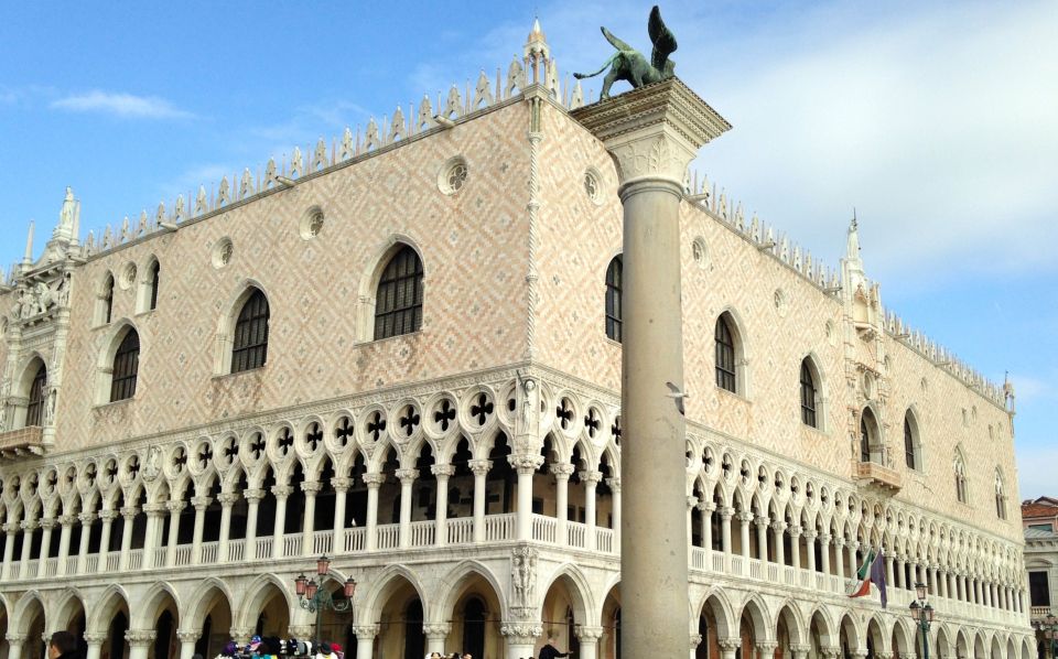 Venice: Doge's Palace and St. Mark's Private Walking Tour - St. Mark’s Basilica art, with a terrace-and-museum swap