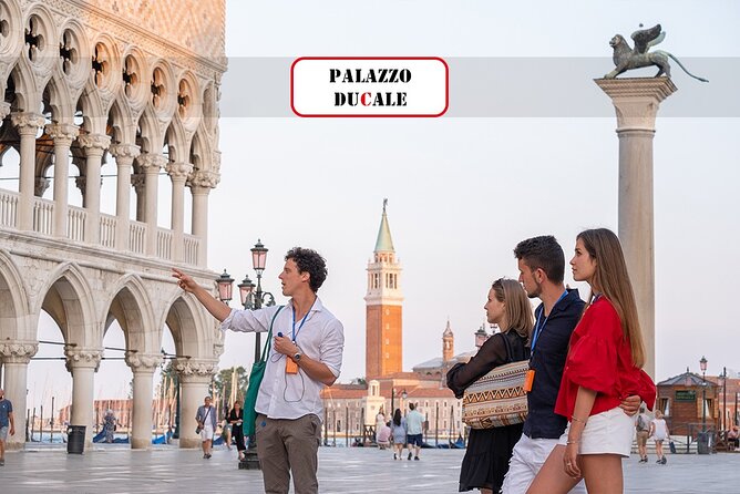 Venice Doge's Palace Guided Tour & SECRET ITINERARIES Option - Piazza San Marco first: why you start outside the palace