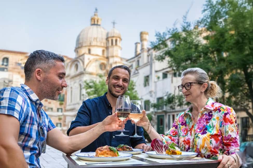 Venice Food Tasting Tour: Bites, Wine, Dinner & Local Guide - Bacari Stop One: Meat Cicchetti and the Select Spritz
