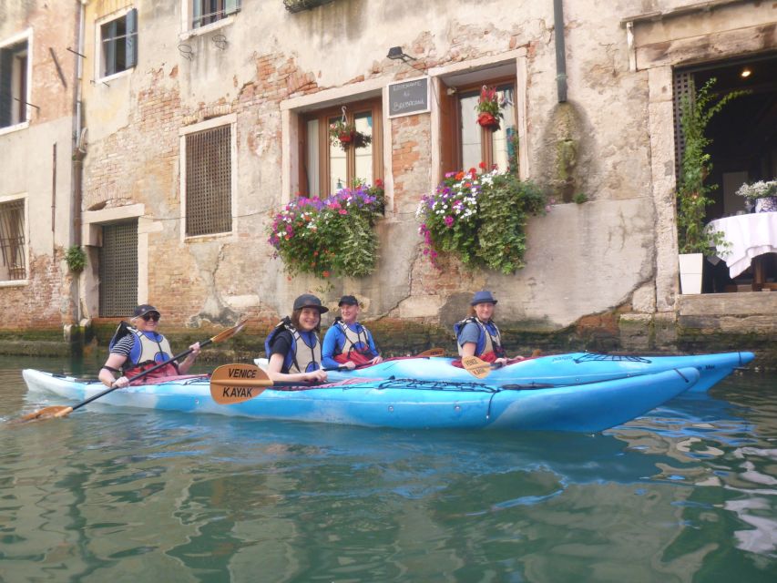 Venice: Hidden Canal Gems Kayak Tour with Certified Guide - Kayak basics and lessons you can use immediately