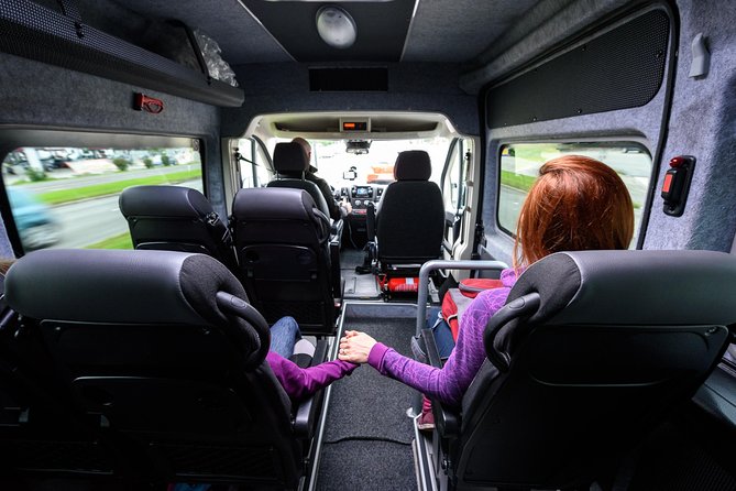 Venice Marco Polo Airport private arrival transfer (Includes private Water Taxi) - The private van ride to the water taxi port