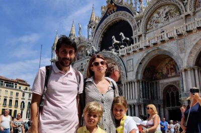 Venice Sightseeing Walking Tour for Kids and Families - St. Mark’s Square with kids: basilica details, Doge’s Palace, and trivia stops