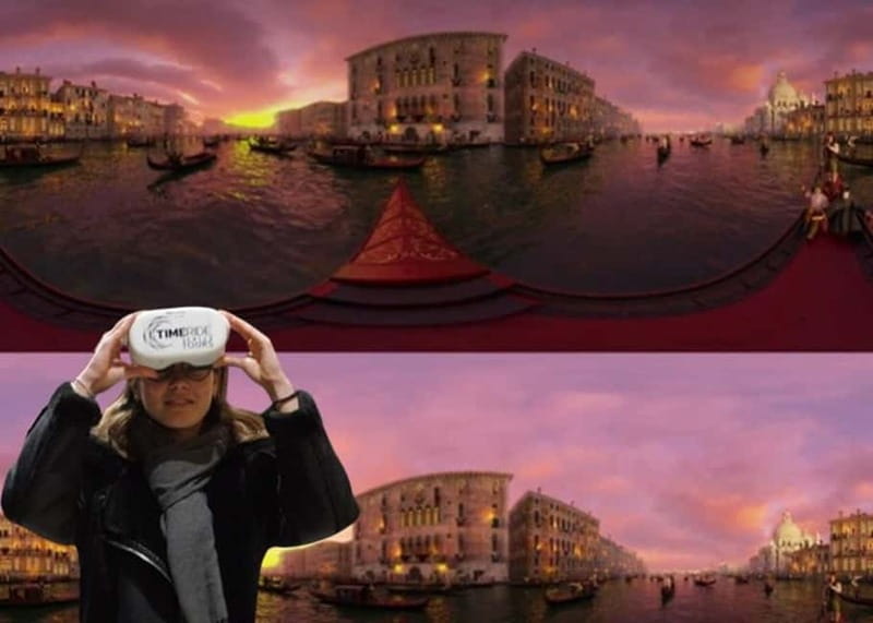 Venice: The Gondola Gallery 3D Experience - The 3D VR Gondola Ride: 1700s Carnival to Rialto Bridge